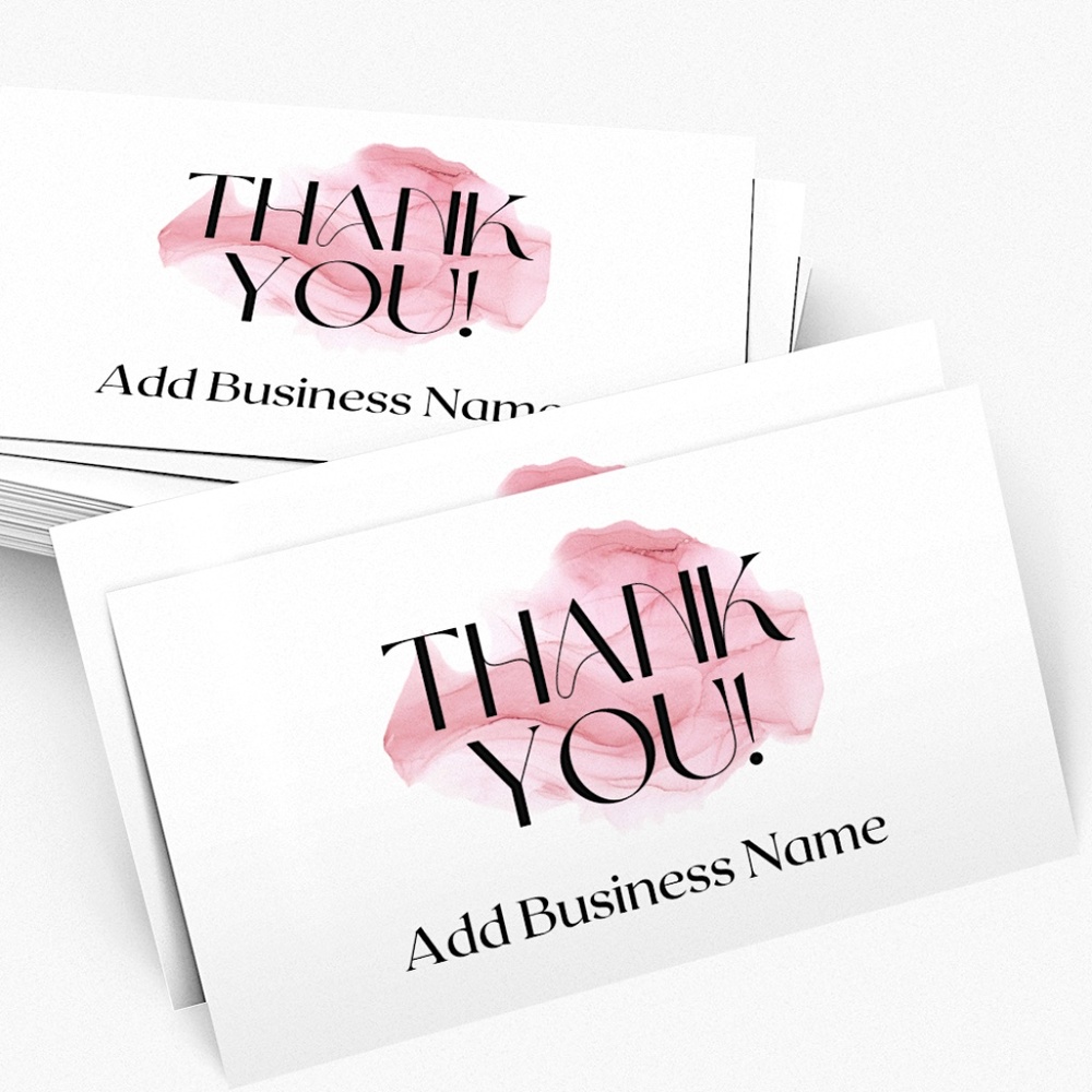 Thank You Cards with Personalization